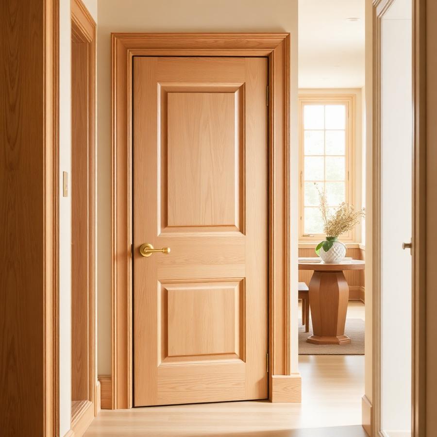Porte à panneaux